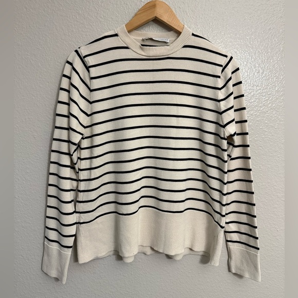 Zara Striped Viscose-Blend Sweater - Picture 2 of 6